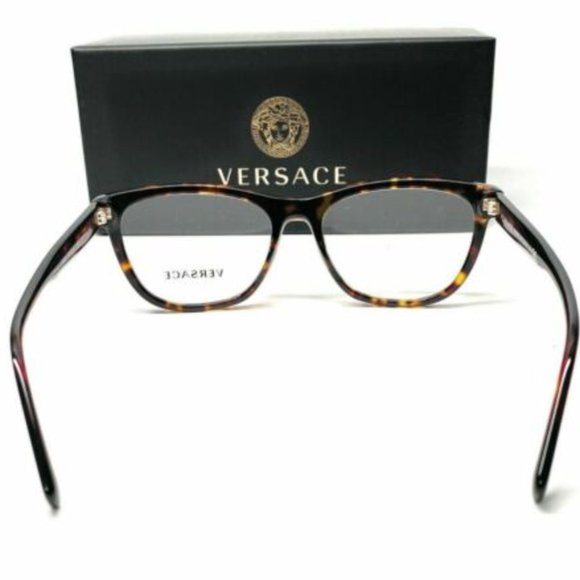Versace Women\'s Dark Havana Eyeglasses!